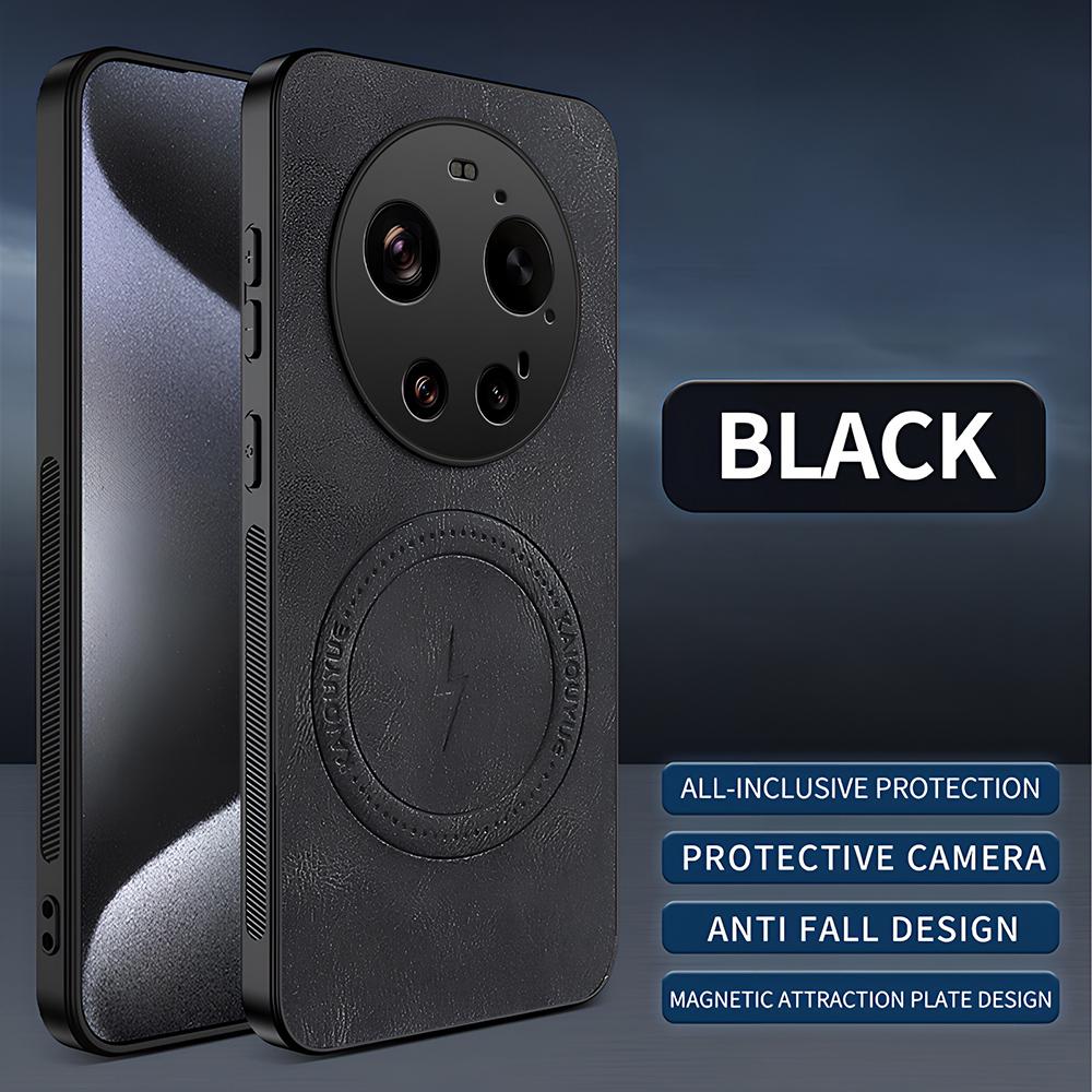 For Xiaomi Mi 17 Ultra 17 Pro Max 17T Pro 15T 14T Pro Case Magnetic Fashion PU Leather Shockproof Protection Phone Back Cover