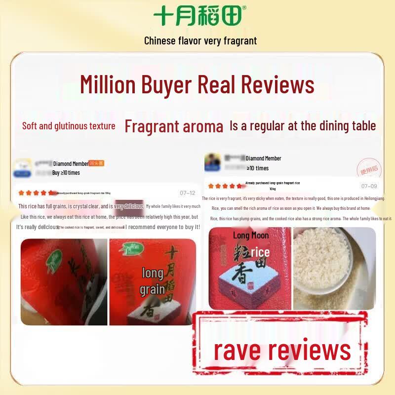 October Rice Field Long Grain Fragrant Rice