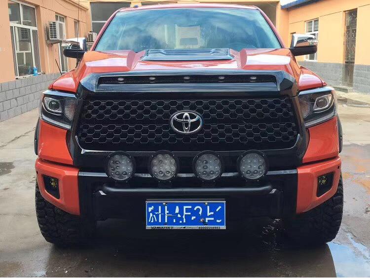 Front Bumper Light Bracket for 2014-2021 Toyota Tundra: Add-on LED Spotlight Holder