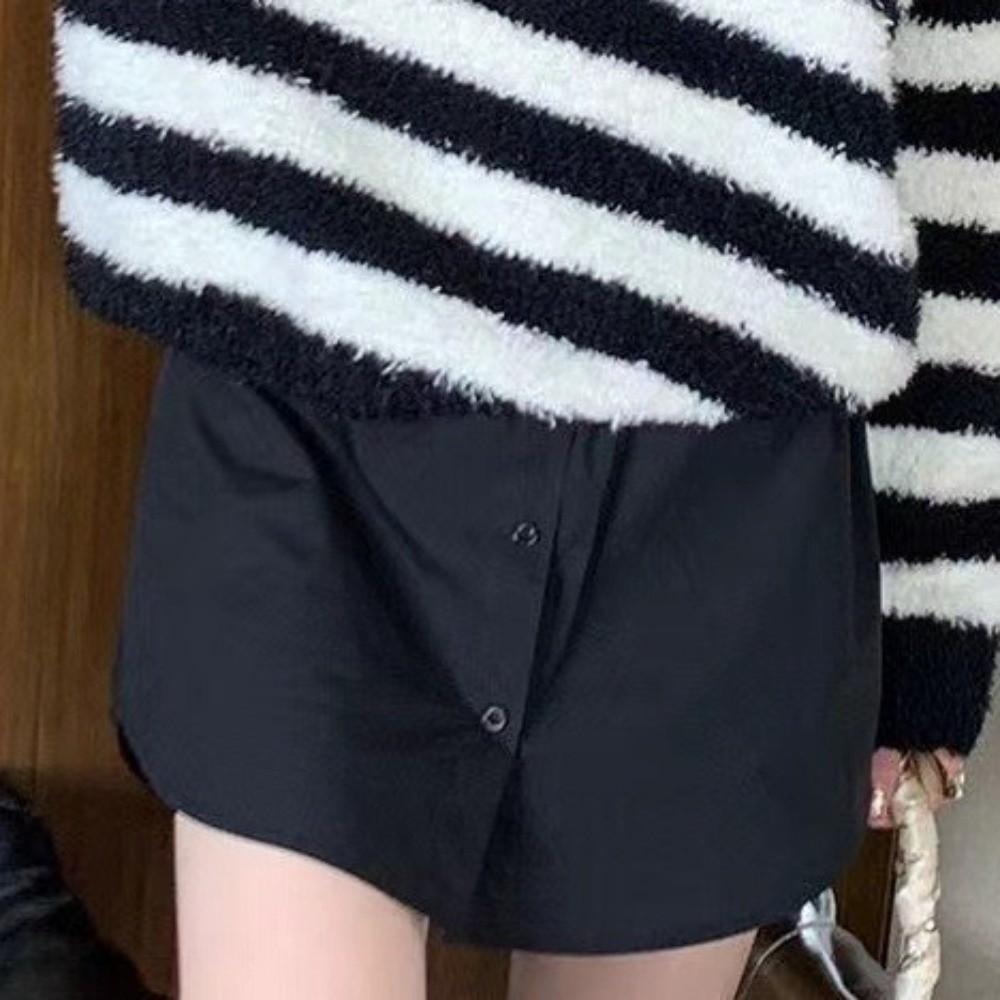 Adjustable Ballet Skirts Asymmetric Hem False Hemline Durable Dance Skirt Girls