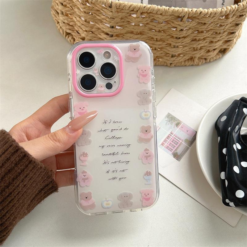 

Adorable Animal Cloud Rocking Stand for iPhone 17 Pro Max & Apple 16/15 Double Layer Case 16Pro