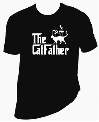 Der Katzenvater #2 Katzenpapa - PERSONALISIERTES T-SHIRT - S M L XL XXL