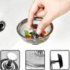 3Pcs Kitchen Water Sink Filter Sink Mesh Strainer Kitchen Stainless Steel Sink Strainer Bathroom Floor Drain Cover Cleaning Tools
