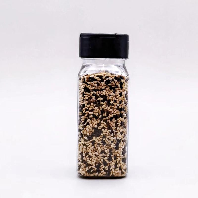 120Ml/4Oz Jars For Spices Salt And Pepper Shaker Seasoning Jar Spice Organizer Plastic Barbecue Condiment Kitchen Gadget Tool
