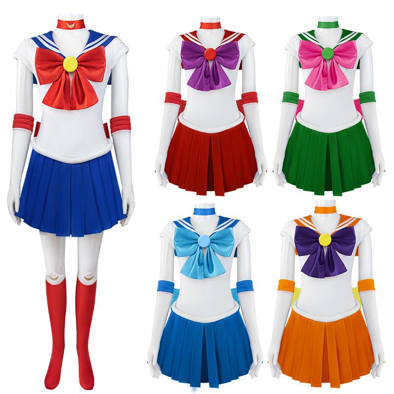 Sailor Moon Cosplay Costumes for Adults & Kids: Usagi, Rei, Mercury