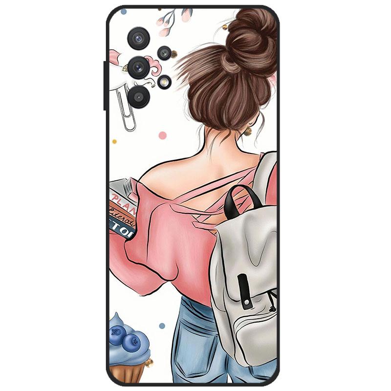 Silikonhülle für Samsung Galaxy A32 Hülle A32 4G SM-A325F/ds Weiche TPU Abdeckung Handyhülle für Samsung A32 A 32 5G SM-A326B/ds Abdeckung