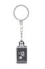 Azawakh, Tuareg Sloughi - Crystal Key Ring with Dog Photo, Illuminated Key Ring, Unique Gift by Art-Dog Brand