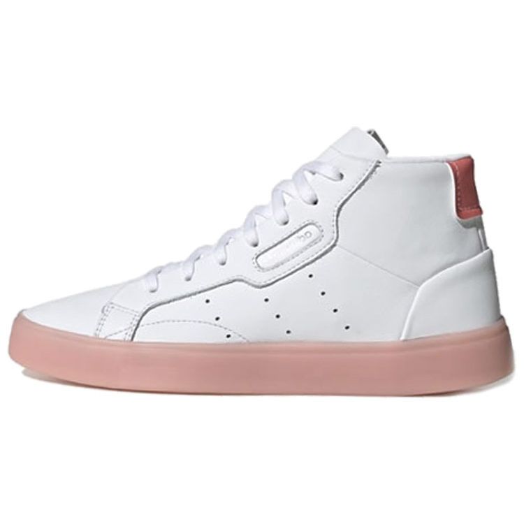 

Adidas Sleek Mid Glow Pink Женские кроссовки White Footwear-Белый серебристо-металлический FW5415