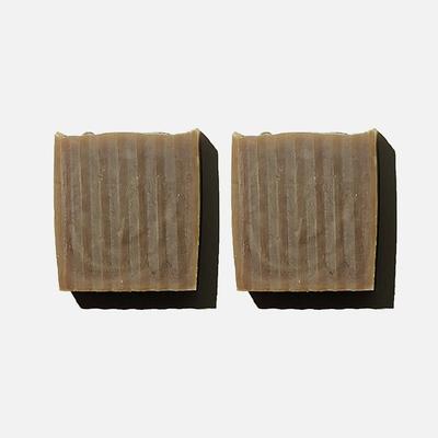 Shampoo solido per dermatite seborroica, sapone shampoo, 2 pezzi, 97g