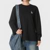 MLB Los Angeles Dodgers SS26 Minimalist Comfortable Solid Color Long Sleeve Casual Daily T-Shirt Unisex Tops 3ATSB0164-07BKS