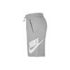 Nike Large Logo Print Drawstring Elastic Loose Mid-Waist Sports Shorts Men Shorts Grey AT5268-063