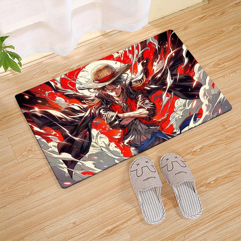 One Piece Scene Carpet Rug for Living Room Bedroom Home Sofa Decoration,Kids Play Non-slip Floor Mat