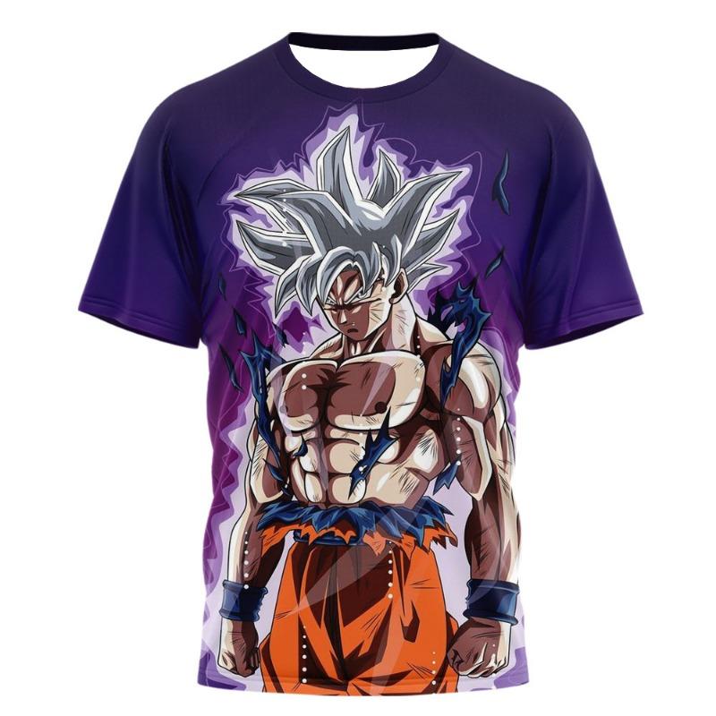 2026 Summer Fashion New Dragon Ball Sun Wukong 3D Printed Fast Drying Breathable Men's Casual Sports