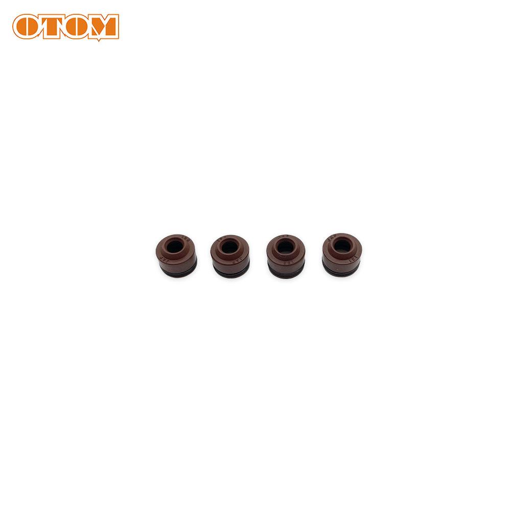OTOM Motorcycle Intake Exhaust Valve Stem Oil Seal Rocker Arm For LONCIN YB300H YB250R 4-stroke KEWS K23 HENGJIAN S7 Engine Part