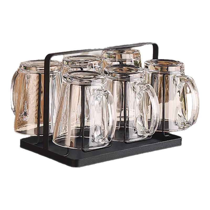 Genasi Heat-Resistant Glass Cup Set with Handles