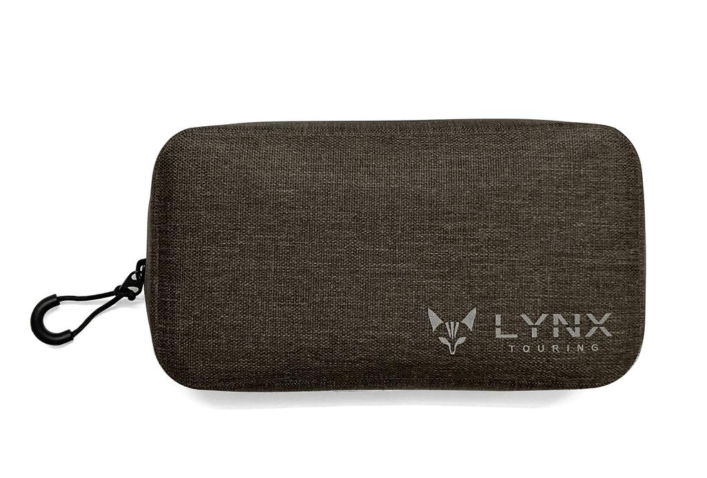 LYNX TOURING Smart Ride Pouch Cycling Sand for Cycling Jersey Back Pocket - Pouch, Beige,