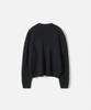 Trip Le Sens [100% Wool] Pure Light 4-Button Crop Cardigan_Black