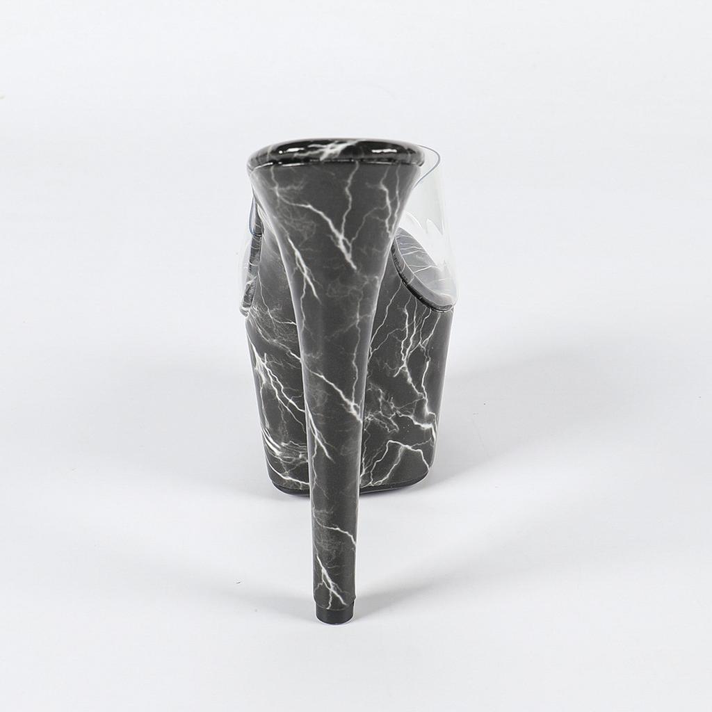 17cm Absatz Herbst Nachtclub Sex Damen Schuhe Wasserdicht Tisch Römisch Fischmaul Dame Außen Hoher Absatz LFD-181-Q46