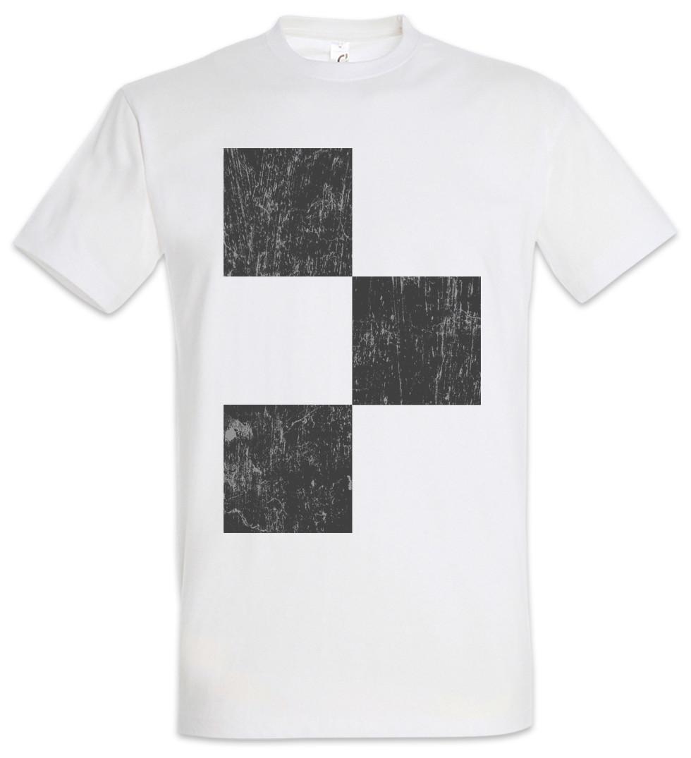 Racing Flag Squares T-Shirt Race Racing car Driver Racer Petrol Head Fun Love S
