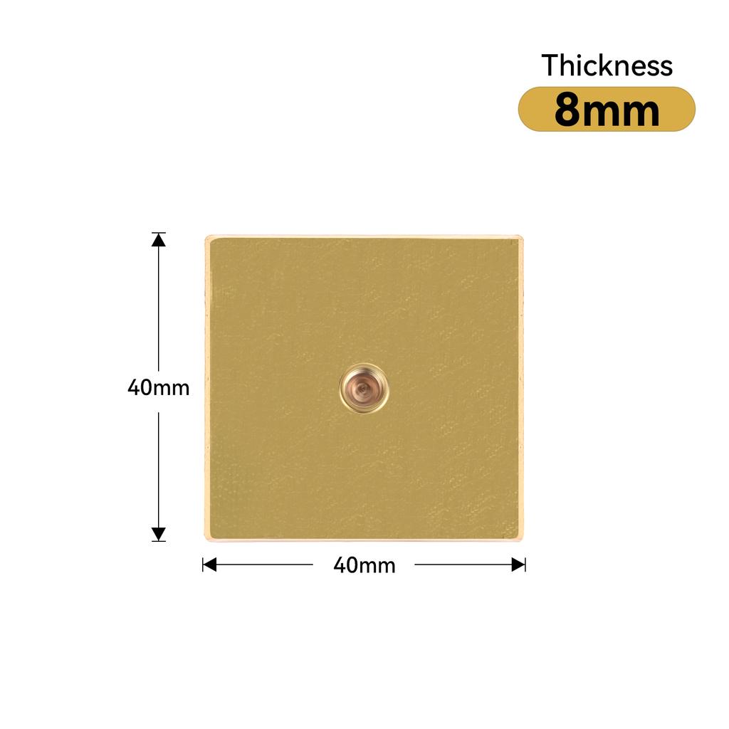 Leather Wood LOGO Customized Brass Iron Heating Stamping Embosser Stamp Custom Cake Hamburger Wedding Party Private LOGO DIY