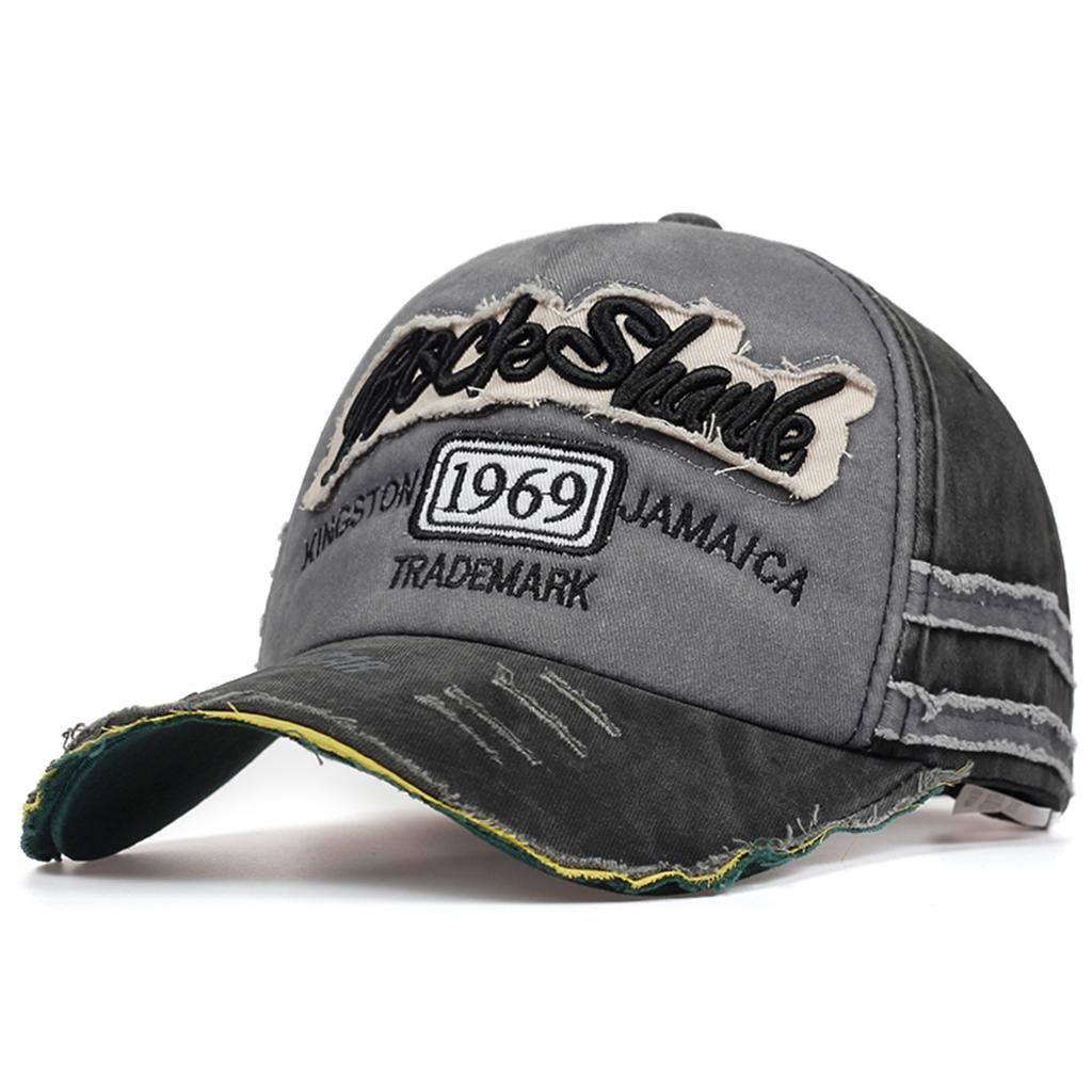 Unisex Letter Embroidery Baseball Cap Outdoor Spring Autumn Leisure Sports Hat Fashion Wash Men Hats Golf Caps Trucker Hat