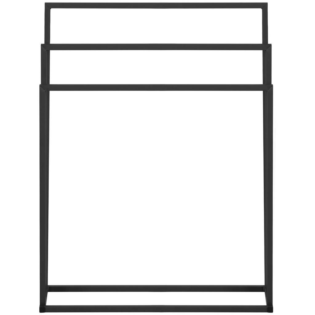 Loft Floor Stand for 3 Towels, Bathroom, Dark Gray