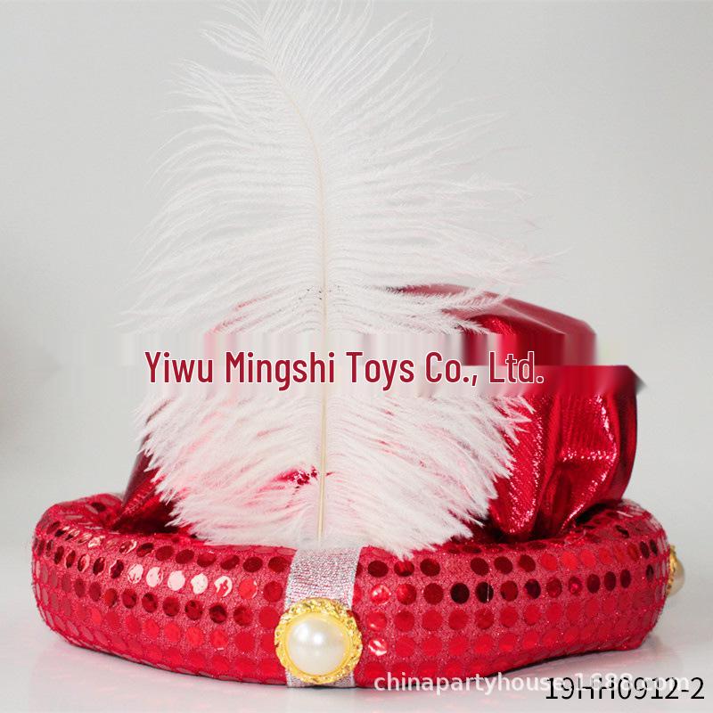Carnival King Costume Set: Adult Cape, Crown, Hat, & Wand
