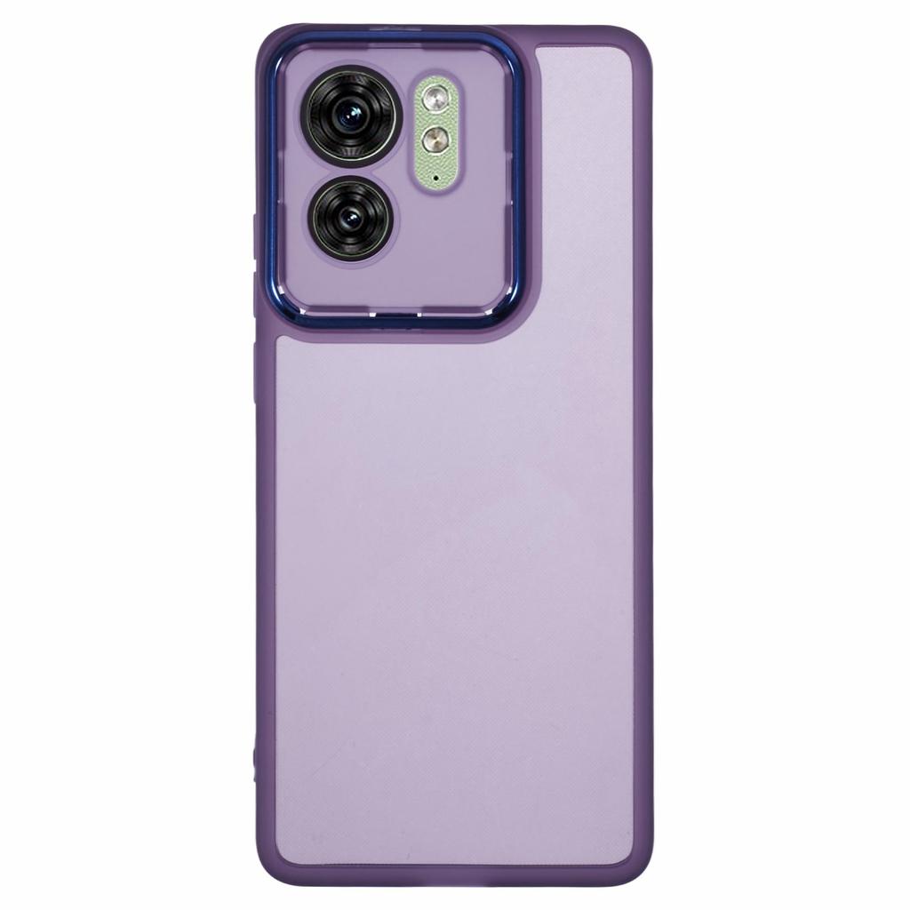 DKSM Series For Motorola Edge 40 5G Case Electroplated Camera Frame TPU Phone Cover