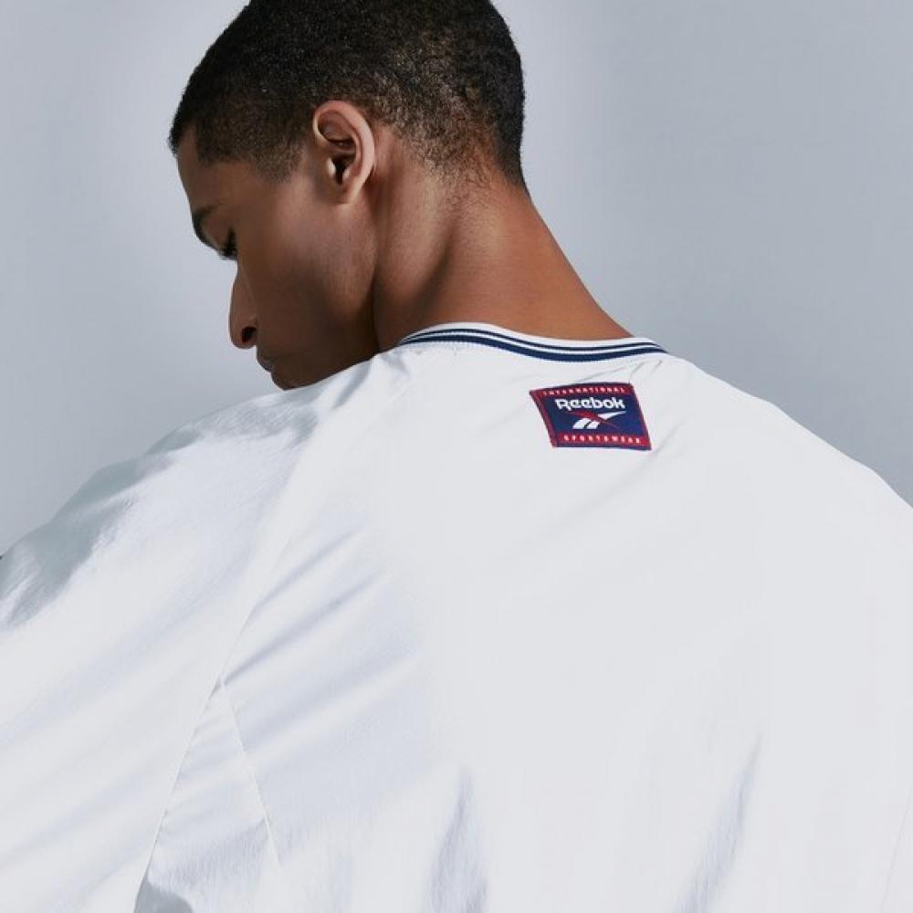 Flow Woven PisTe Long Sleeve Woven T shirT whiTe reTs4fm10ow