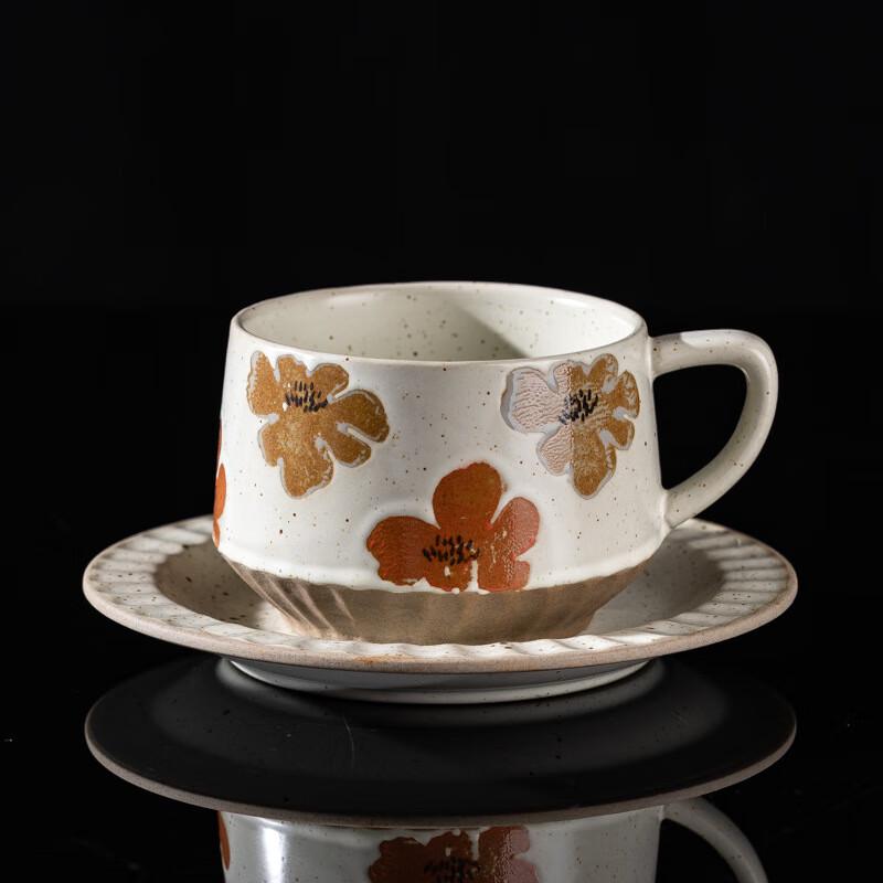 Винтажный керамический набор кофейных чашек в подарок