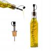 Bouteille Marasca 250 ml pour Huile Vinaigre Jus avec Bec Verseur Distributeur Métallique
