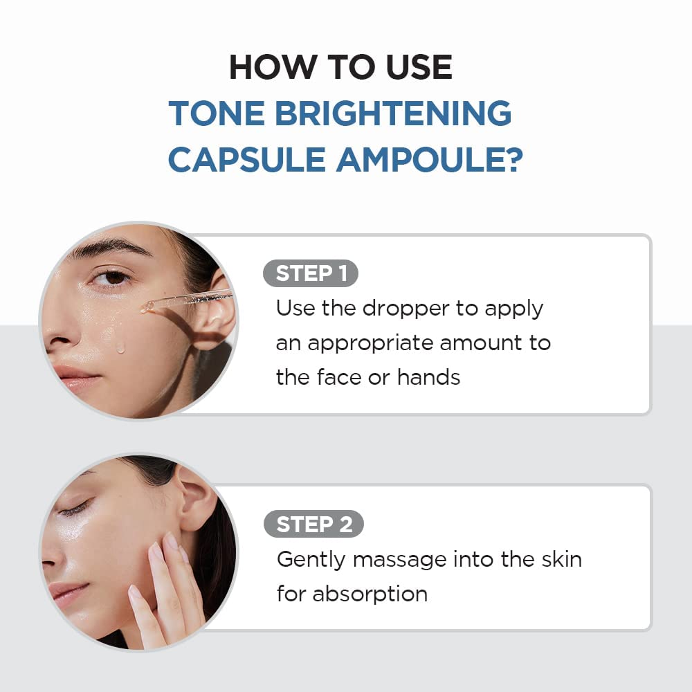 Skin1004 Madagascar Centella Tone Brightening Capsule Ampoule – Vegan, Radiance-Boosting Serum with Niacinamide & Centella Asiatica, Korean