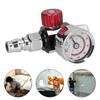 Spray Paint Gun Air Pressure Regulator, Stainless Steel, G1/4 Thread, with Pressure Gauge for Paint Spray Guns