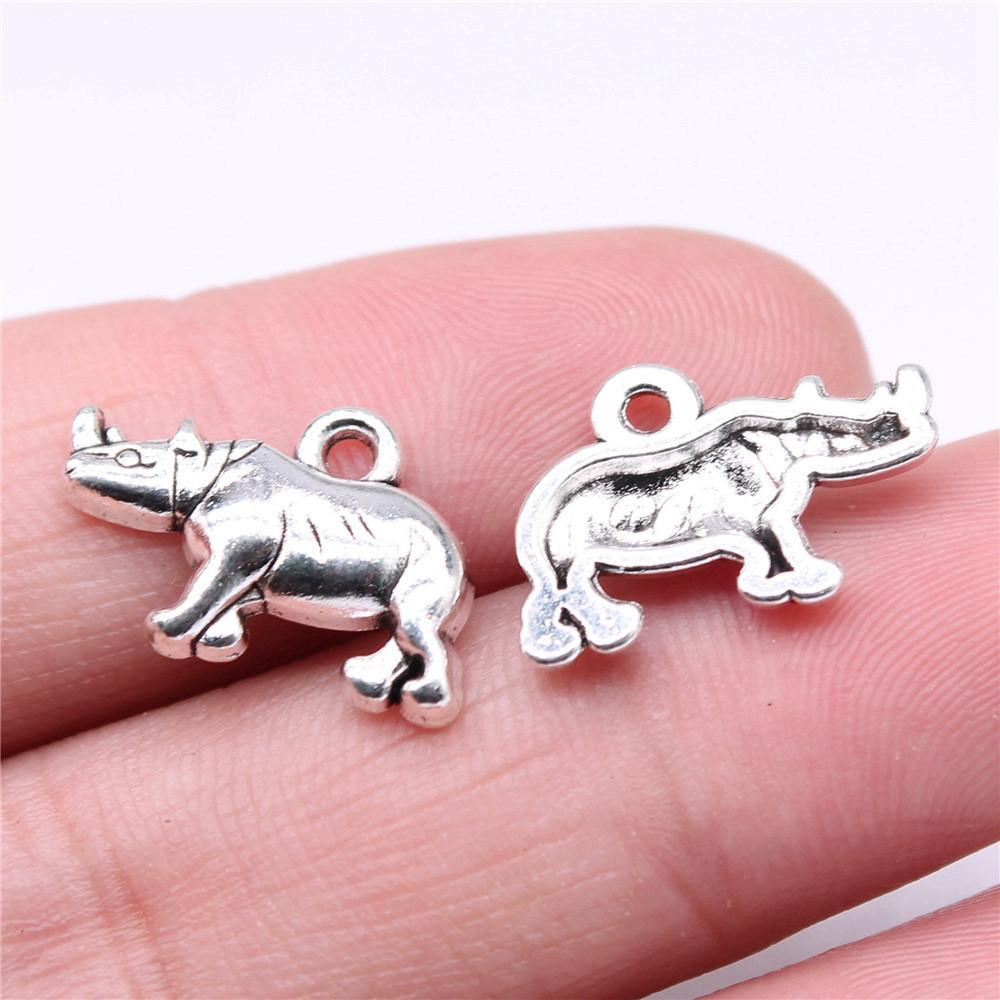 Charms Pig Sheep Cow Rabbit Pendants Wedding Jewelry Findings QC099