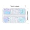 6-Grid Boxed Snowflake Nail Glitter Mixed Color Christmas Nail Art Glitter For DIY Accessories For Winter and Christmas