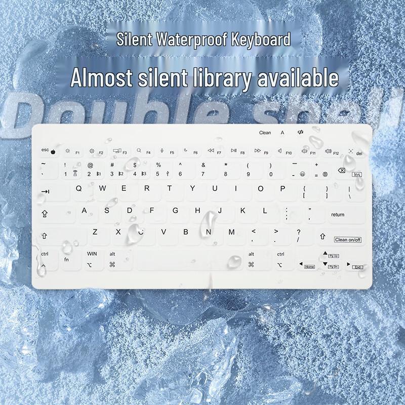 

Double Shell C78 Waterproof Silent Tri-Mode Keyboard