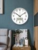 Yipula 6026 Perpetual LCD Wall Clock - Silent Dual Date Classic for Living Room