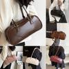 Boston Bag Large Capacity 2024 New Handbag Single Shoulder Bag Women's Versatile Pillow Bag Urban Minimalist Style