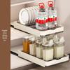 Kitchen Cabinet Pull-Out Dish Drying Organizer