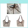 Cotton Linen Tote Bag For Women Large Capacity Fashionable Casual Daily Use