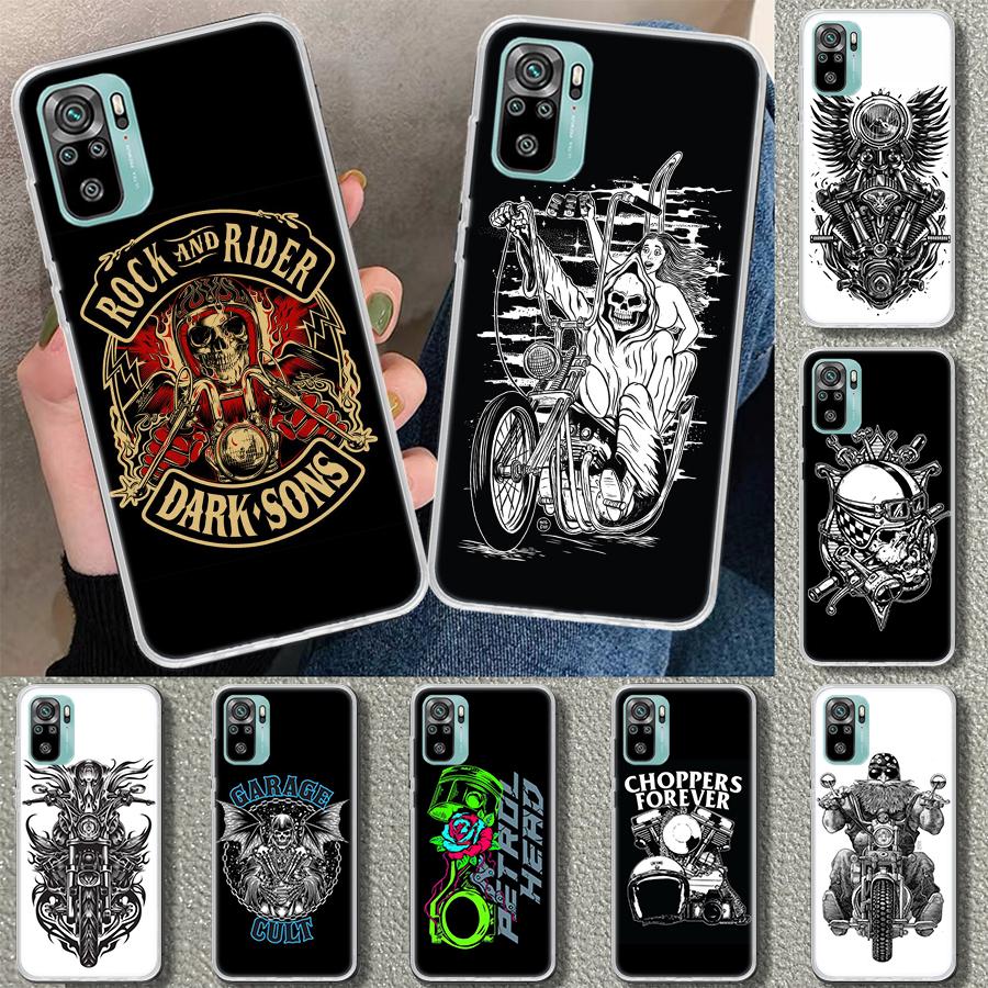 Motorcycle Gear Phone Case Cover for Xiaomi Redmi Note 15 14 13 12 11 Pro Plus 14S 12S 11S 11T 11E 10S 10 Customized Fundas Redm