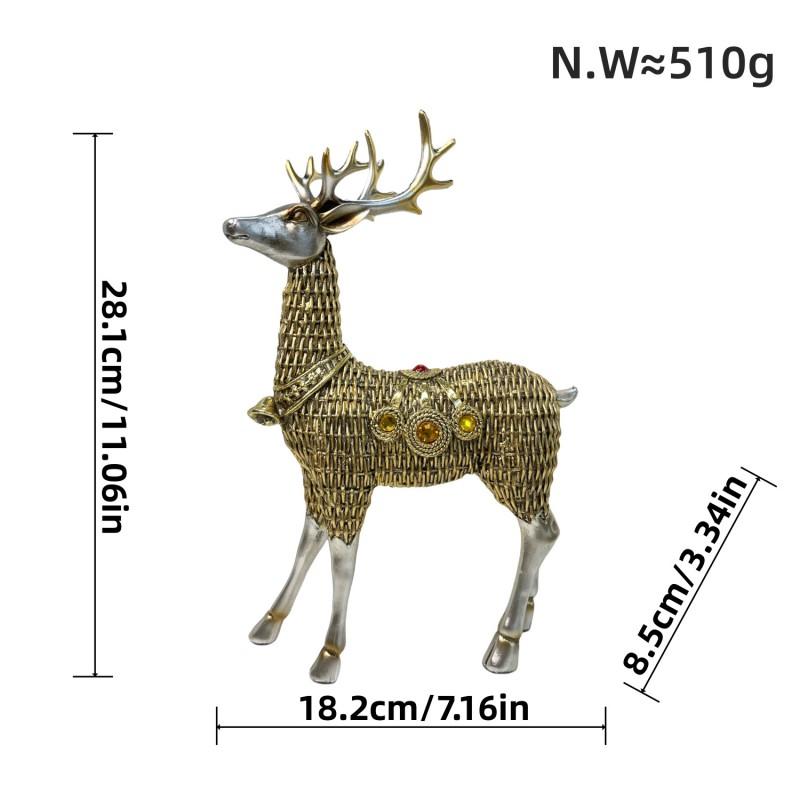 Resin Decorative Figurine Desk Shelf Living Room Office Home Decoration Gift Modern Minimalist Animal Statue