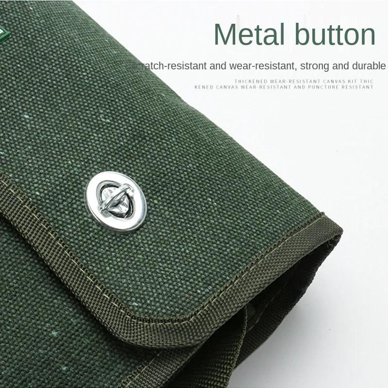Canvas Electrician's Tool Bag Canvas Thickened Large Multi-function Repair Wear-resistant Labor Insurance Oxford Bag Tool Bag