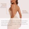 Plus Size Seamless Thong Bodysuit Women's Strapless Tummy Control One-Piece Backless Shaping Garment with Buttock-Lifting Effect