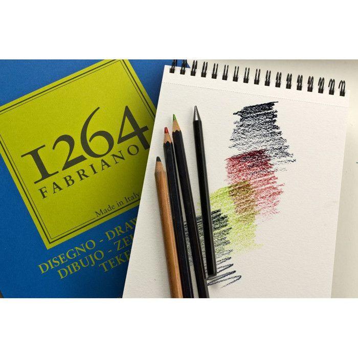 Bloc Spiral Papier pour Dessin A4 - 50 feuilles, 180 g/m² - 1264