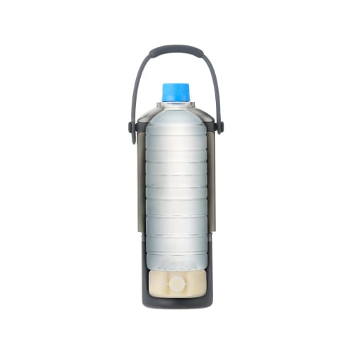 LOGOS PET Bottle Cylinder, Hot/Cold Insulation Holder, Vacuum Insulated, Fits 370-670ml, 87mm Body Diameter, 81287640