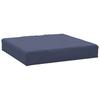 2 Piece Pallet Cushion Set Navy Blue Fabric