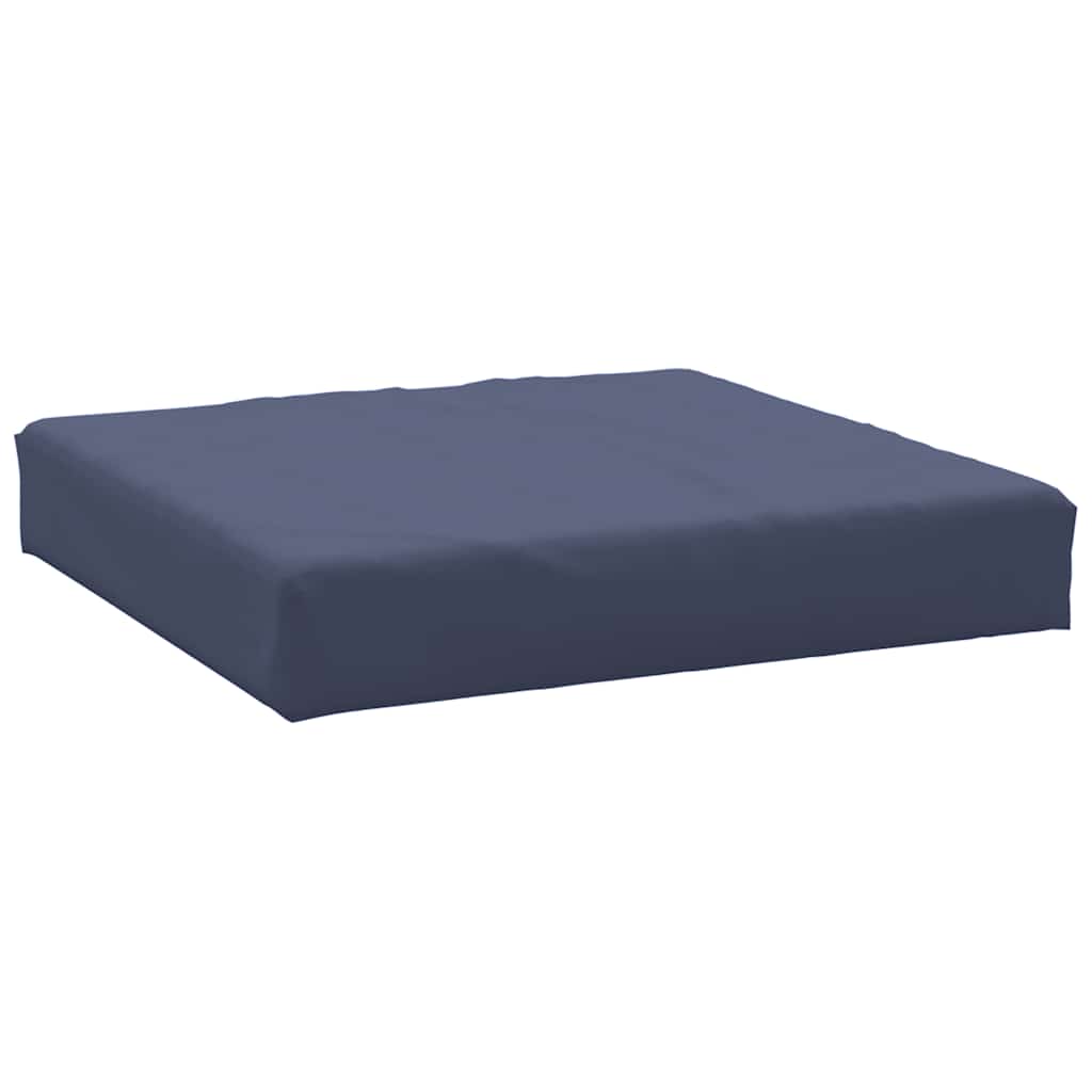 2 Piece Pallet Cushion Set Navy Blue Fabric