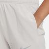 Nike Kids Letter Print Cuffed Knit Sports Pants Kids Bottoms Light-Gray FQ0706-012
