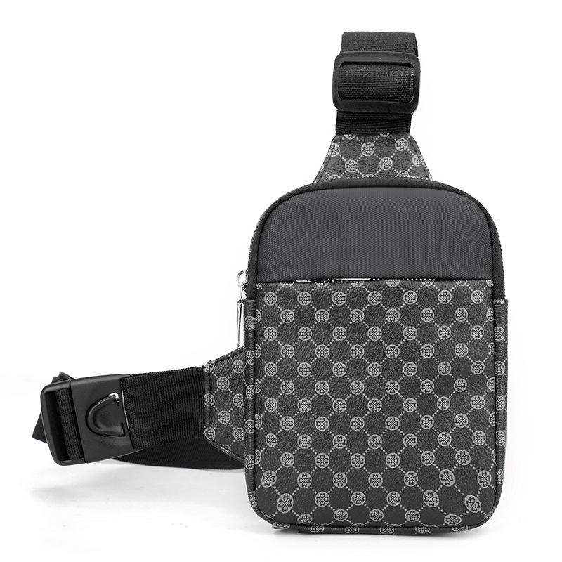 Unisex Waterproof PU Mini Sports Crossbody Bag - Phone & Essentials Carrier